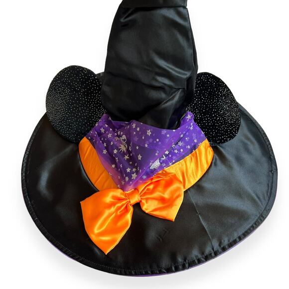 Disney Store Minnie Mouse Witch Hat Halloween - Picture 1 of 8
